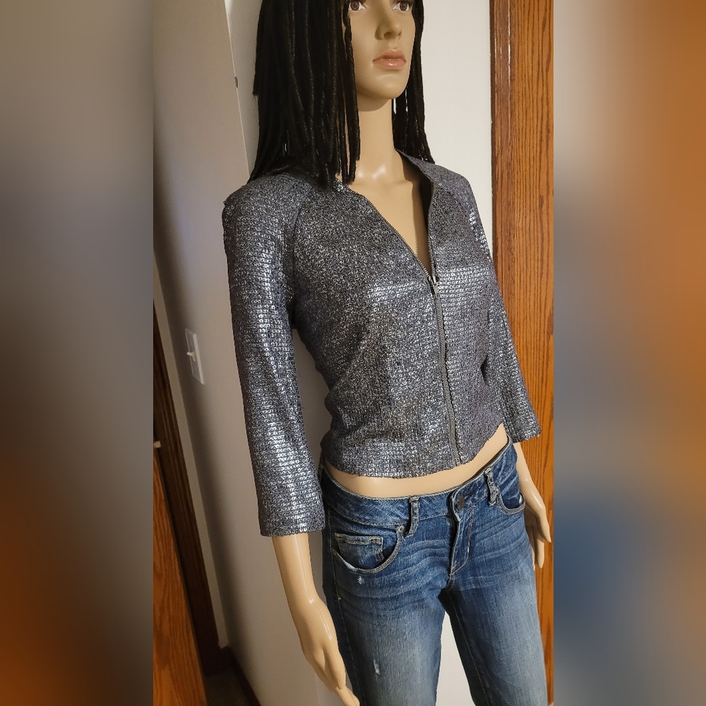 EUC/ URBAN OUTFITTER  SEQUIN (HOLIDAY) JACKET